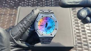 Limited Edition G Shock Sun Reflect Series Casioak Mod  Casio G Shock GA2100 Review [upl. by Gwyn]