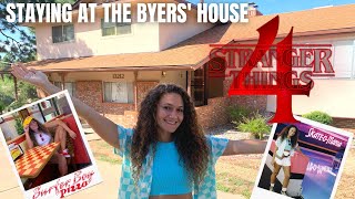 MORE Season 4 Filming Locations Staying in the Byers House [upl. by Sewellyn116]