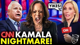 DISASTER CNN Cuts Kamalas Nightmare Interview After Unwatchable CRINGEFest  DNC DOWN in Flames🔥 [upl. by Junieta]