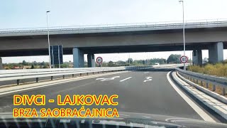 Divci  Lajkovac Brza saobraćajnica FotoVoja Valjevo [upl. by Irrok76]