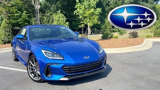 2024 Subaru BRZ Limited POV Start Up Test Drive Walkaround and Review [upl. by Mannes]