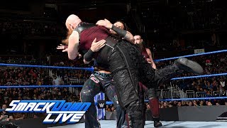 Breezango vs Bludgeon Brothers SmackDown LIVE Jan 2 2018 [upl. by Faye333]