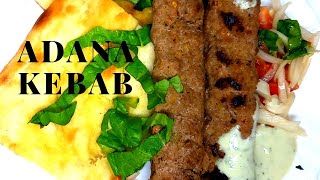 Turkish Adana Kebab Recipe how to make skrewer at homeAdana Kebab without oven by super yummy food [upl. by Angadresma]