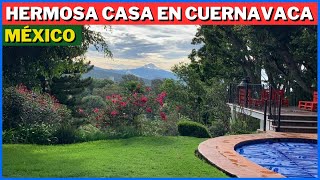 HERMOSA CASA EN VENTA EN CUERNAVACA MORELOS MÉXICO [upl. by Anaxor]