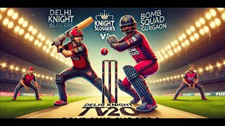 🔴LIVE  Delhi Knight Sloggers vs BOMB SQUAD GURGAON [upl. by Noryv]