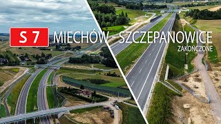 S7 Miechów  Szczepanowice Zakończone DRON  PRZEJAZD [upl. by Gavrilla]