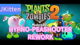 Pvz2  HypnoPeashooter rework  1182 [upl. by Latsirhc]