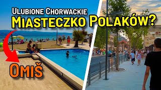 Omiš  Ulubione Miasteczko Polaków w Chorwacji Kemping Galeb Ceny w Chorwacji Kamperem na Bałkany [upl. by Burnaby]