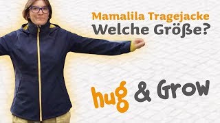 Mamalila Softshelljacke für zwei Welche Größe brauche ich [upl. by Cassady]