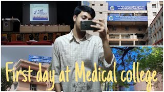 First day at Government Medical College💗  ABVIMS amp Dr RML Hospital  Delhi  NEET 2023  VLOG [upl. by Thissa]