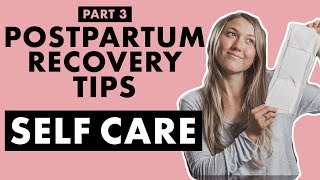 Postpartum Care DIY Padsicles CSection Care and How to Eliminate Stress  Birth Doula [upl. by Kirstyn]