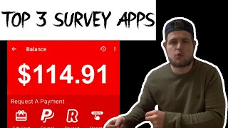 The top 3 best survey apps to make MONEY in 20242025 [upl. by Bethina]