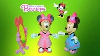 Disney Junior Mickey Mouse Clubhouse Minnie Mouse Princess Bowtique Playset [upl. by Anyk]