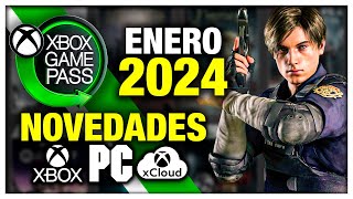 Los NUEVOS JUEGOS ENERO 2024 del XBOX GAME PASS 💚 Xbox Series X  S PC amp Cloud Gaming [upl. by Aynatal413]