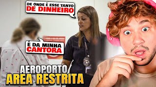 EMPRESÁRIA DE UMA ARTISTA MUITO FAMOSA SE DEU MAL NO AEROPORTO ÁREA RESTRITA [upl. by Florance215]