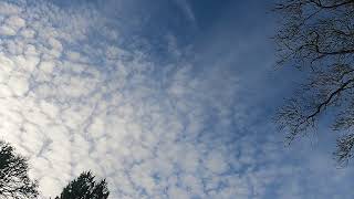 Time Lapse Cirrocumulus Clouds [upl. by Otokam739]