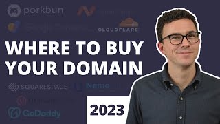 Where to Buy a Domain Best Domain Name Registrars 2023 [upl. by Orvie]