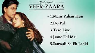 Superhit Movies All Songs  Veer Zaara  Shahrukh Khan  Preity Zinta [upl. by Ramey513]