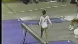 Doe Yamashiro  1988 USA vs USSR  Balance Beam [upl. by Irovi]