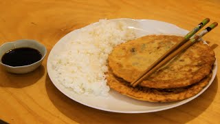 KIMCHI Pancake Coreano  vegetariano  ASMR [upl. by Kelsey32]