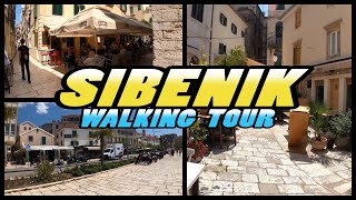 SIBENIK Walking Tour  Croatia 4k [upl. by Laved]