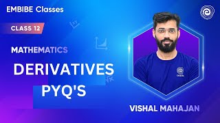 Derivatives PYQs  Class 12 Board Exams 2025  VISHAL MAHAJAN [upl. by Casaleggio]