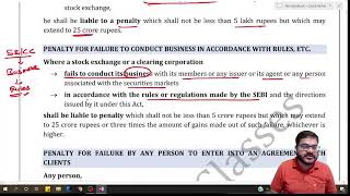 Securities Contracts Regulation Act 1956 SCRA Lecture 3 csexecutive cafinal slcm [upl. by Brenza]