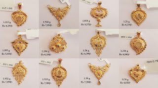 Latest Light Weight Gold Mangalsutra Pendant Designs Below 2 Grams With Price  Shridhi Vlog [upl. by Sherline]