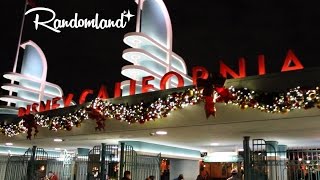 Christmas at DCA  Disney California Adventure Holiday Randomland [upl. by Kenleigh]