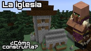 Cómo HACER 👉 LA IGLESIA de ABETO en MINECRAFT [upl. by Hsaka934]