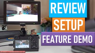 FEELWORLD T7 7inch OnCamera Monitor  Review  Setup  Demo [upl. by Caplan]