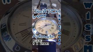 Reloj SWATCH IRONY Automatic El poder del GRUPO Swiss Made [upl. by Limaa]