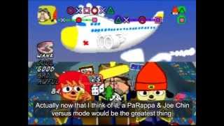 Lets Play Um Jammer Lammy Multiplayer 3 PaRappa CoOp [upl. by Rialb]