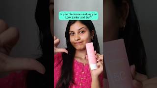 Sunscreen apply చేసాక Dark amp Dull ఈ వుంటుందా😭 telugu skincare viral sunscreen summer popular [upl. by Zarla]