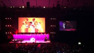 Voices of the Disney Princesses perform a medley of Disney Songs at the D23 Expo [upl. by Faus716]