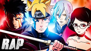 🔥 EL NUEVO EQUIPO 7 RAP 🔥  PROTECTORES DE KONOHA  BORUTO TWO BLUE VORTEX  BYAKI [upl. by Survance]