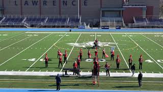 Marblehead Marching Band Show NESBA FINALS in Lawrence 2019 [upl. by Akeihsal582]