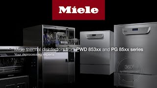 Thermal disinfectors for your dental surgery  Miele Professional [upl. by Wattenberg]