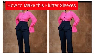 How to make a Flutter Sleeves [upl. by Perron]