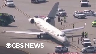 2 Delta planes collide on Atlanta airport tarmac FAA says [upl. by Nhepets]