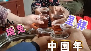 瑞兔呈祥中国年，家人共享年夜饭，幸福吉祥庆团圆。 [upl. by Aihtnys24]