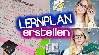 LERNPLAN ERSTELLEN  schnell einfach amp effektiv  BacktoSchoolwithMandy  Maren Vivien [upl. by Carling]