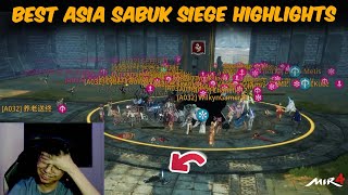 MIR4  BEST ASIA SABUK SIEGE HOF vs PHRFamous Fam [upl. by Yelnet]