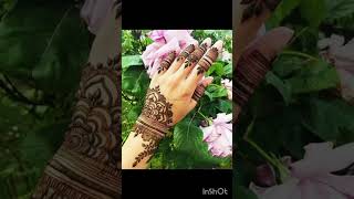 New Arabic finger Mehndi designsLatest mehndi designsbridal mehndi designs [upl. by Hilar]