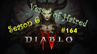 Diablo 4 Vessel of Hatred  Season 6  Hardcore 164 Die Taten eines Champions [upl. by Alyhs]