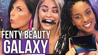 Unboxing Fenty Beauty GALAXY Holiday Makeup by Rihanna Beauty Break [upl. by Ahsinelg]