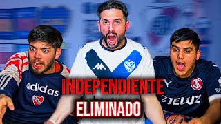 INDEPENDIENTE ELIMINADO 0 VELEZ 1  Reacciones de Amigos  Copa Argentina 2024 [upl. by Bekki808]