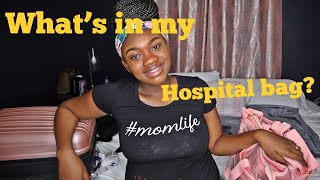 Whats in my hospitaldiaper bag [upl. by Wons905]