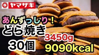 【大食い】あんずっしりどら焼きを食べるだけの動画！ [upl. by Suedaht]