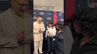 Kenta Miyake discusses working hard on “Dark Might” for MHA You’re Next at the LA premiere [upl. by Marga]